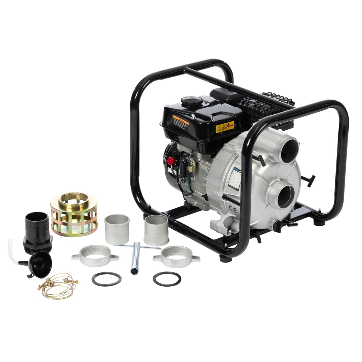 SGS 212cc Petrol Dirty Water Pump - 3 Inch / 80mm Suction & Discharge - 4 Stroke